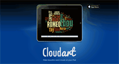 Desktop Screenshot of cloudart-app.com